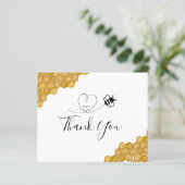 FÊTE DES MARIÉES BUDGET Carte de remerciements de (Debout devant)