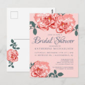 FÊTE DES MARIÉES | Carte postale Jardin Floral Ros (Devant / Derrière)