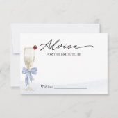 Fête des mariées Champagne Conseils pour la carte  (Devant)