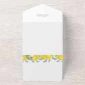 Fête des mariées citron avec carte de nuit Date (Dehors)