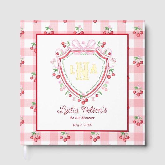 Fête des mariées Coquette Cherry Monogam (Recto)