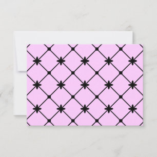 Fête des mariées Croix noire Invitations RSVP