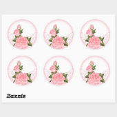 Fête des mariées Cupcake Toppers Stickers Annivers (Feuille)