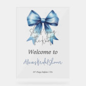 Fête des mariées d'accueil de la boîte bleue du no (Recto)