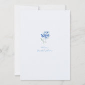 Fête des mariées d'Alison - Option 5 Invitation (Dos)