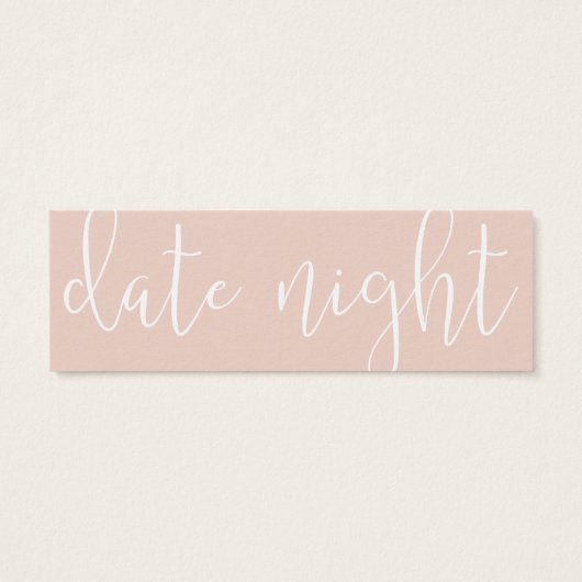 Fête des mariées Date Night Jar Cartes (Dos)