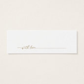 Fête des mariées d'automne verdoyante Date Cartes  (Dos)