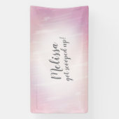 Fête des mariées de bannière à thème de crème glac (Verticale)