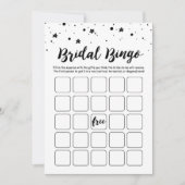 Fête des mariées de bingo nuptiale et carte de jeu (Devant)