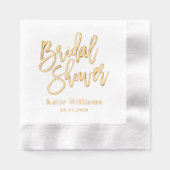 Fête des mariées de calligraphie brossée serviette (Recto)