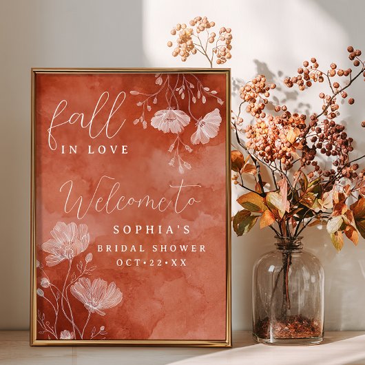 Fête des mariées de chute dans l'amour Affiche de 