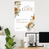 Fête des mariées de chute dans l'amour Affiche de  (Bureau à domicile)