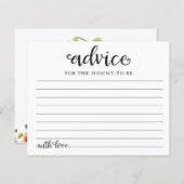 Fête des mariées de Citrouille de verdure Cartes d (Devant / Derrière)