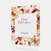 Fête des mariées DE FEUILLES DE CHUTE SIGNE ACRYLI (Angle)