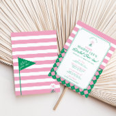 Fête des mariées de golf Par-tee Invitation