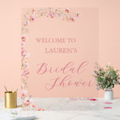 Fête des mariées de jardin simple rose (Mariage)