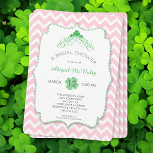 Fête des mariées de la Saint Patrick Invitations i