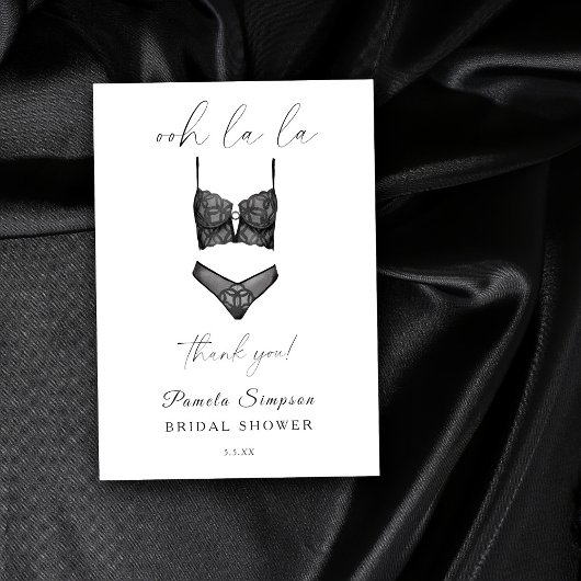 Fête des mariées de lingerie Merci Bachelorette