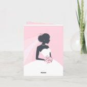 Fête des mariées de Merci pliée (Dos)