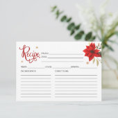 Fête des mariées de Noël Recette Cartes (Debout devant)