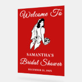 Fête des mariées de Noël Red Script (Angle)