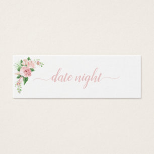 Fête des mariées de nuit Fun Floral Cartes