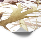 Fête des mariées de papillons moderne Affiche de b (Coin)