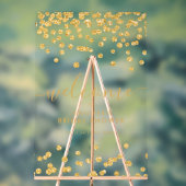 Fête des mariées de Parties scintillant Gold Confe (Neutre)