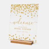 Fête des mariées de Parties scintillant Gold Confe (Angle)