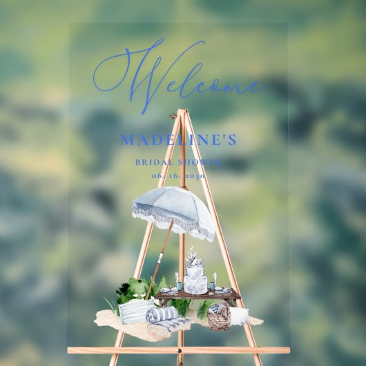 Fête des mariées de pique-nique côtière (Neutre)