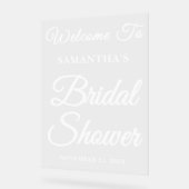 Fête des mariées de script manuscrite (Angle)