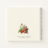 Fête des mariées de thé fraise après-midi Livre d' (Dos)