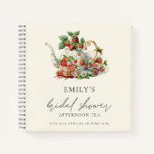 Fête des mariées de thé fraise après-midi Livre d' (Devant)
