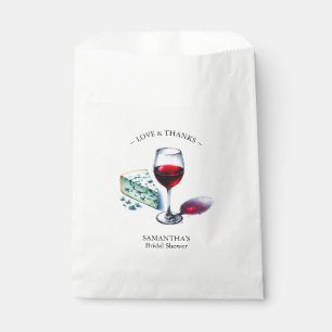 Fête des mariées de vin rouge Favoriser les sacs