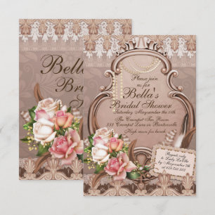 Fête des mariées Déjeuner fêtes Invitations