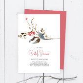 Fête des mariées des invitations botaniques élégan