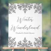 Fête des mariées d'hiver Silver Snowflake (Neutre)