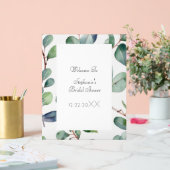 Fête des mariées Eucalyptus Green Feuille Cool Mar (Mariage)