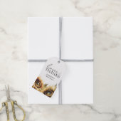 Fête des mariées Favoriser les étiquettes Aquarell (Avec de la ficelle)