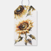 Fête des mariées Favoriser les étiquettes Aquarell (Dos)