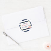 Fête des mariées Favoriser Stickers Midnight Blush (Enveloppe)