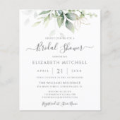 Fête des mariées Feuille Eucalyptus Budget (Devant)