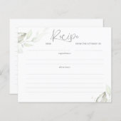 Fête des mariées Feuille Gold Greenery Recette (Devant / Derrière)