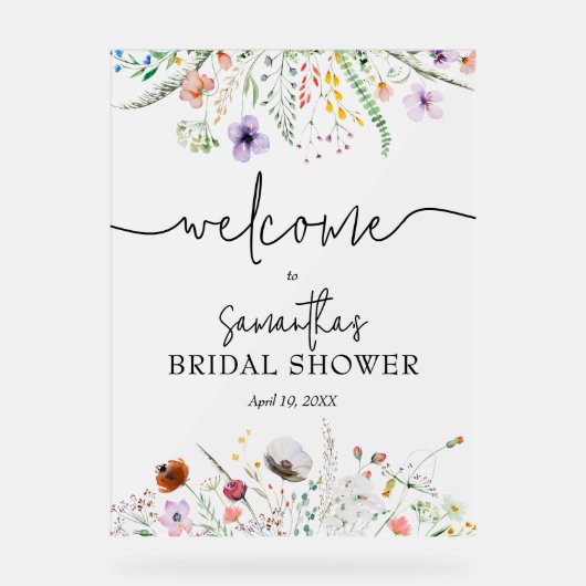 Fête des mariées fleur sauvage (Recto)