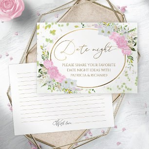 Fête des mariées fleur sauvage Date Nuit Cartes Ja