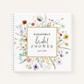 Fête des mariées fleur sauvage Livre d'invité (Devant)