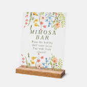 Fête des mariées fleur sauvage Mimosa (Angle)