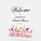 Fête des mariées Fleur sauvage rose (Angle)