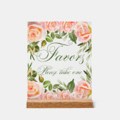 Fête des mariées florale chic et élégante (Recto)