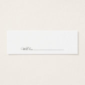 Fête des mariées florale de verdure Date Cartes de (Dos)